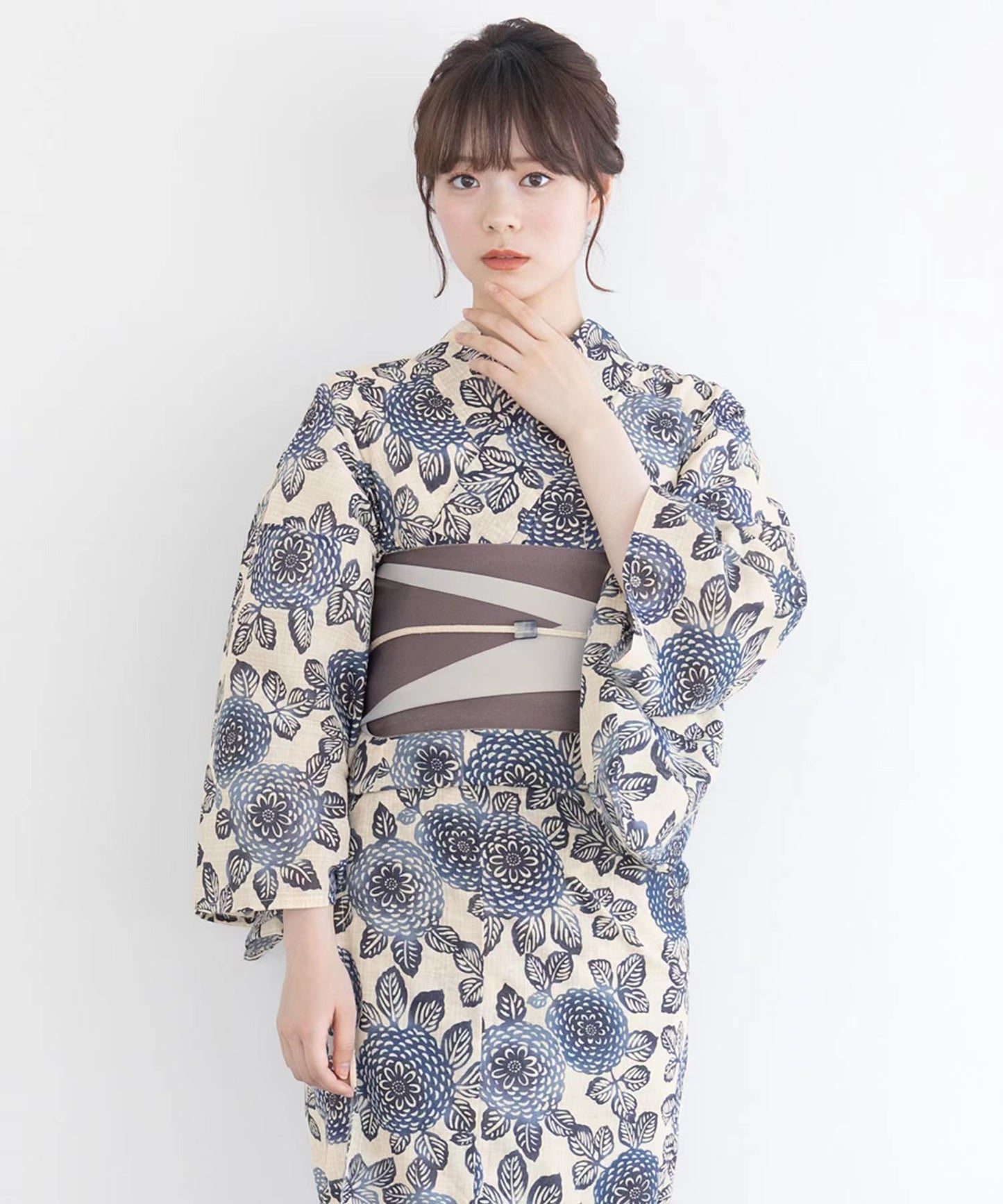 Aoi Ajisai Women Komon Yukata