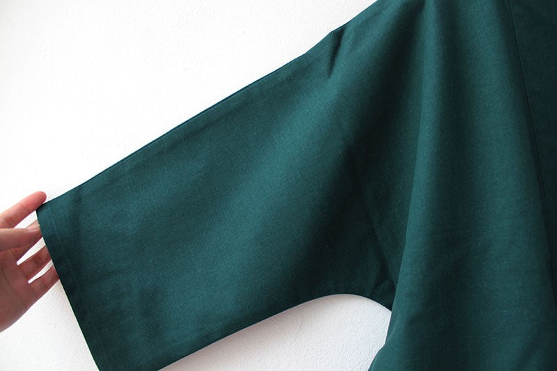 Classic Green Kimono Cardigan