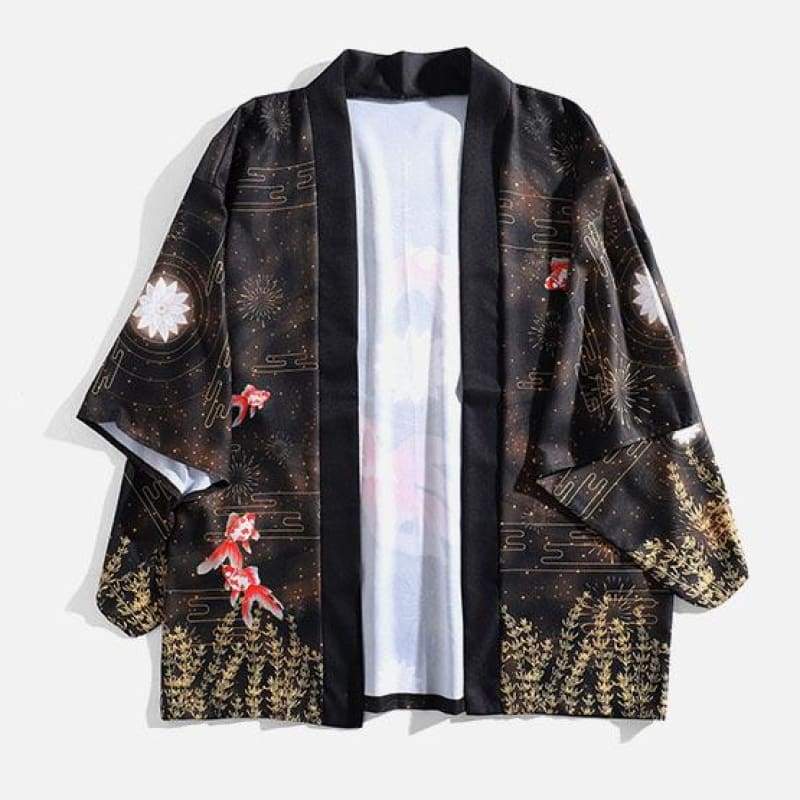 Haori | Hanabi Goldfish Kimono Cardigan