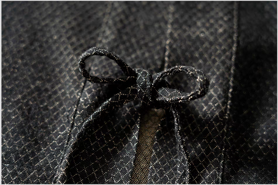 Vintage Black Kimono Jacket