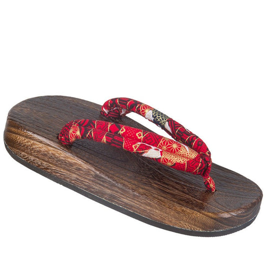 Unisex Geta Sandals 【Red Koi】