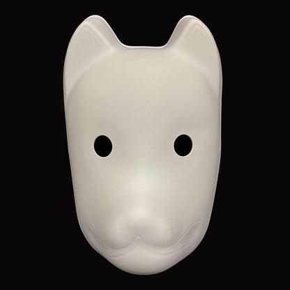 Blank Kitsune Mask for Painting | Foxtume