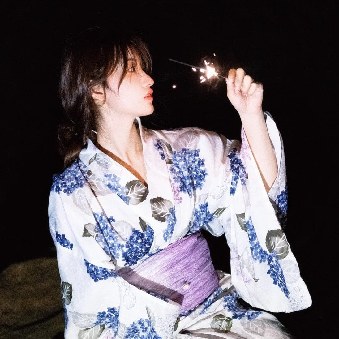 Women Festival Wear Yukata [Aohana] | Japanese Kimono Shop – En Yukata